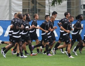 Udinese-allenamento